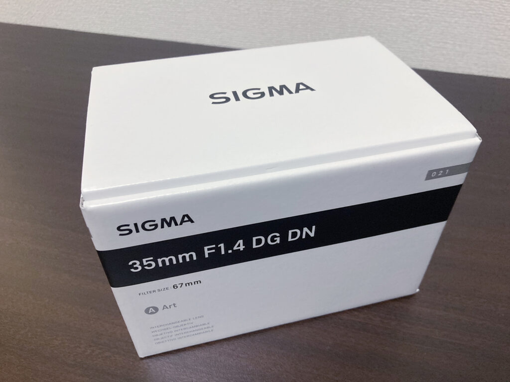 SIGMA 35mm f1.4 DG DN買いました！
